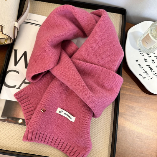 Berry Lambwool Scarf