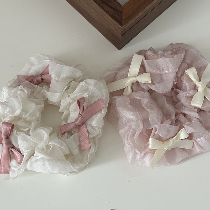 Lace Ribbon Scrunchie