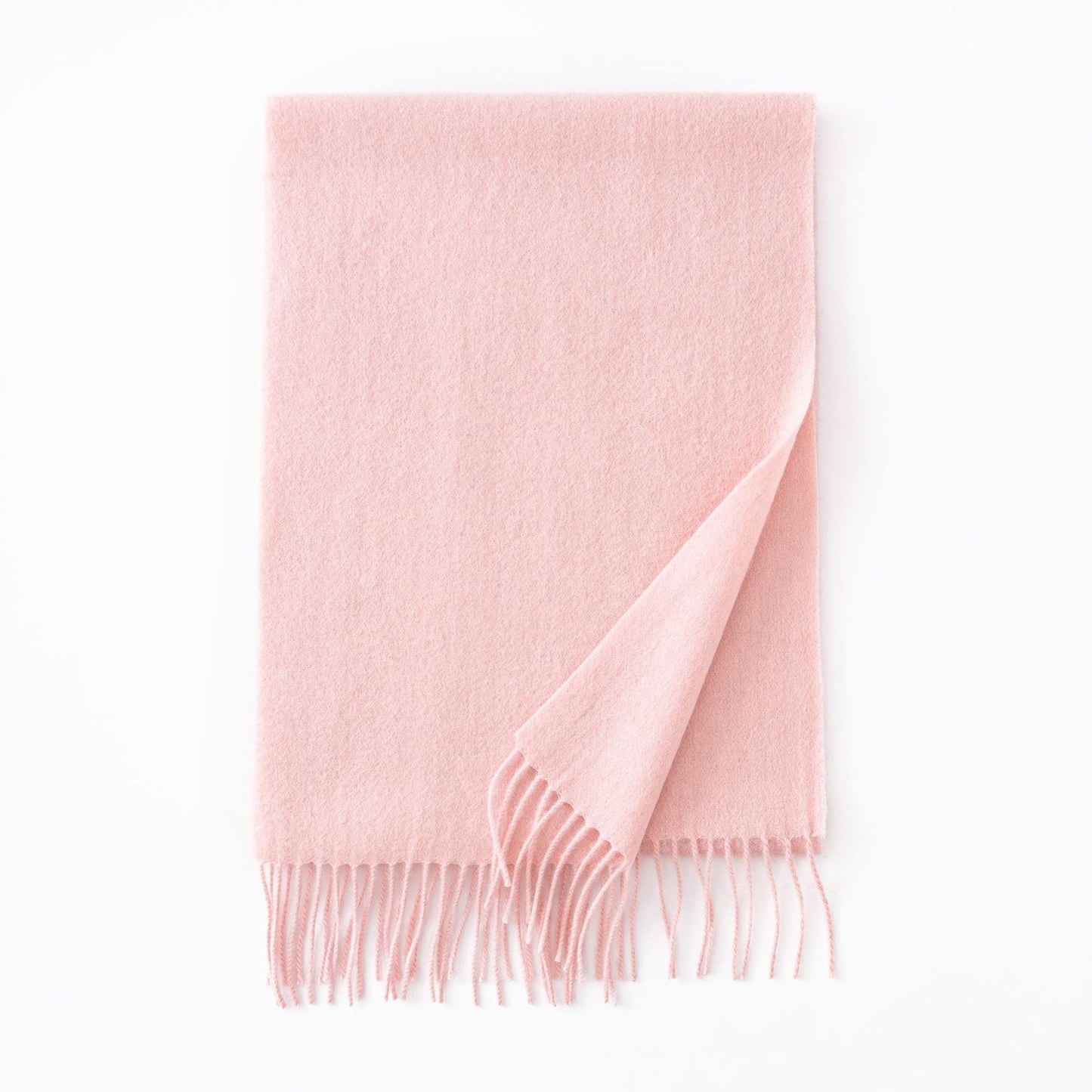 Soft Wool Scarf with Tassel